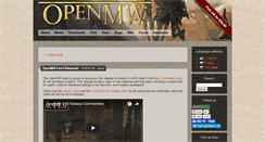 Desktop Screenshot of openmw.org